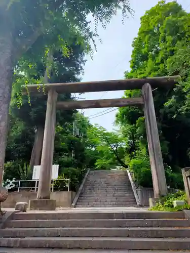 所澤神明社の鳥居