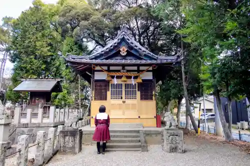 八劔神社（西端八劔神社）の本殿・本堂