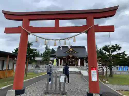 美瑛神社の鳥居