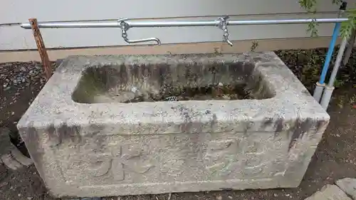 真宗大谷派帯広別院の手水舎