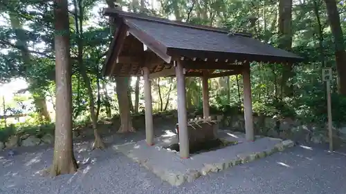 伊雜宮（皇大神宮別宮）の手水舎