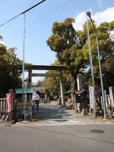 若宮神明社の鳥居