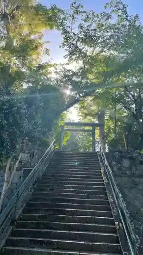 神山神社の鳥居