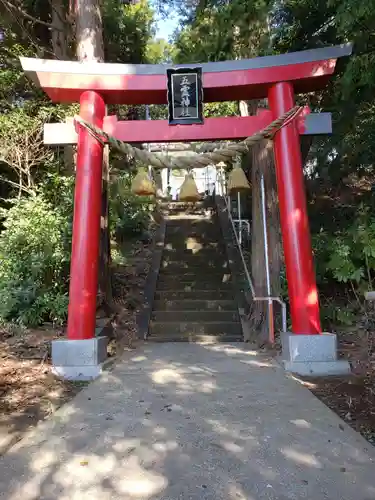 五霊神社の鳥居