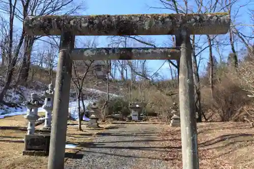 采女神社の鳥居