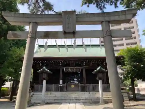 松原神社の鳥居