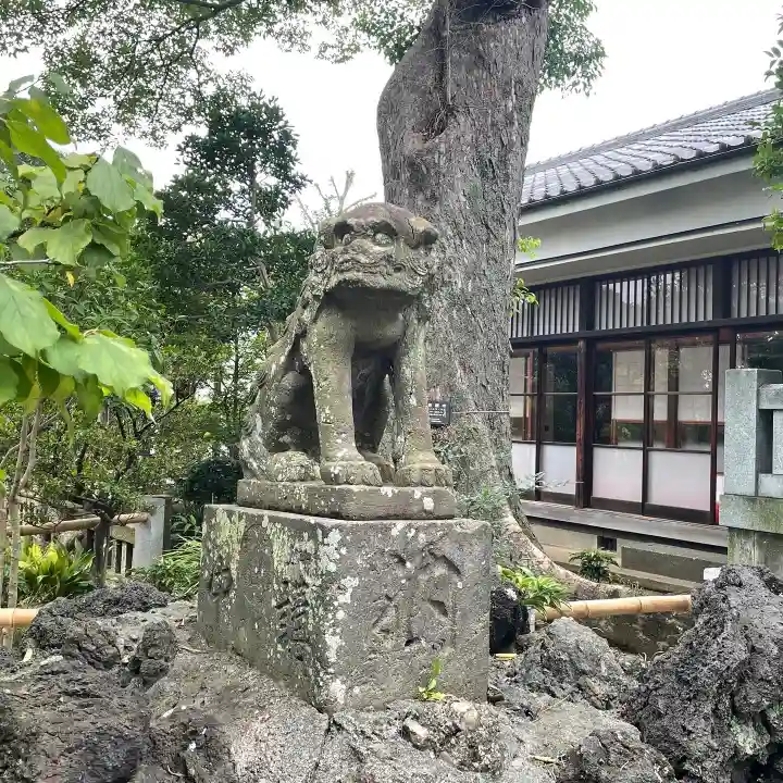 白幡天神社の狛犬