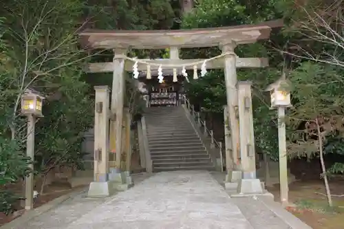 田間神社の鳥居