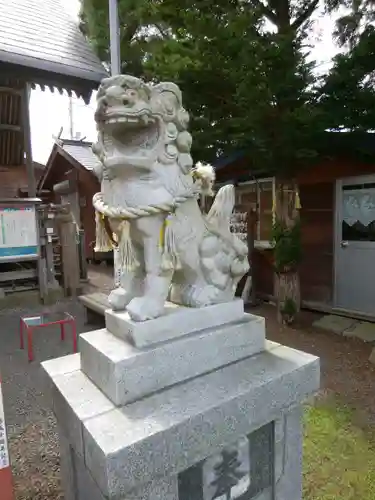 森三吉神社の狛犬