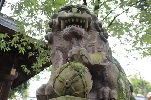 阿邪訶根神社の狛犬