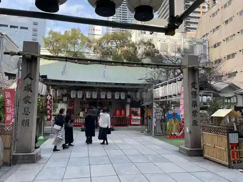 露天神社（お初天神）の本殿