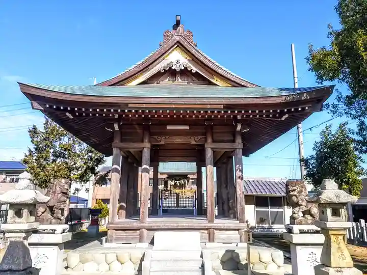 白山社の本殿・本堂