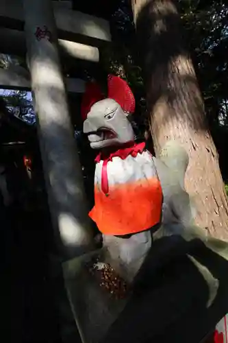 息栖神社の狛犬