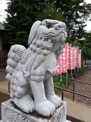 櫻岡大神宮の狛犬