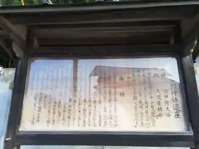 帳附神社の歴史