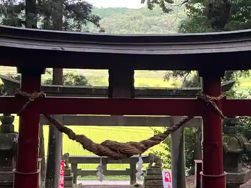 大宮温泉神社の鳥居