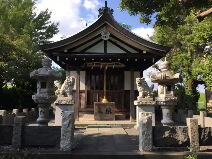 玉作神社の本殿・本堂