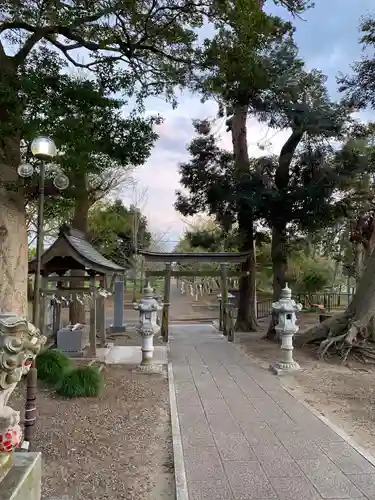 有吉日枝神社の鳥居