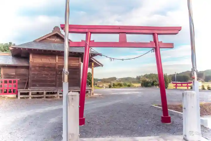 大荒山神社の鳥居
