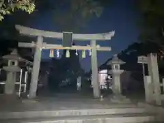 新熊野神社の鳥居