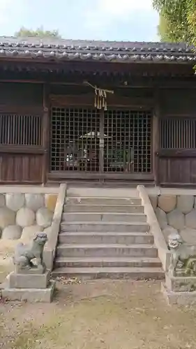 神明社（長野）の狛犬