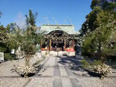 溝旗神社（肇國神社）の本殿・本堂