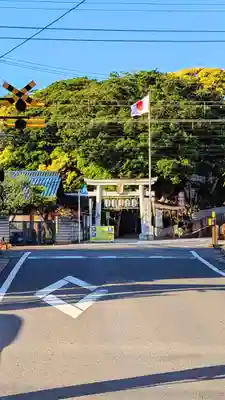 検見川神社の鳥居