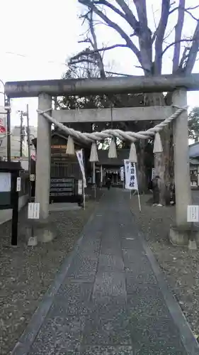 浅間神社の鳥居