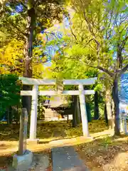 岡見八坂神社の鳥居