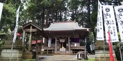 坪沼八幡神社の本殿・本堂