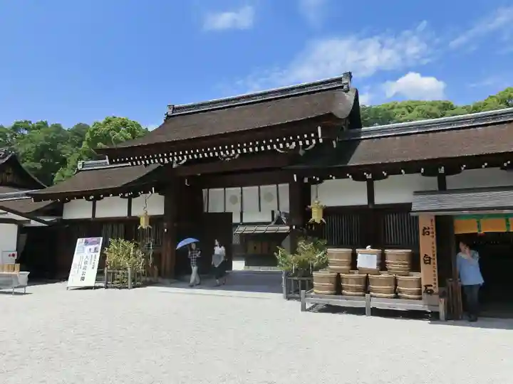 賀茂御祖神社(下鴨神社)の山門・神門