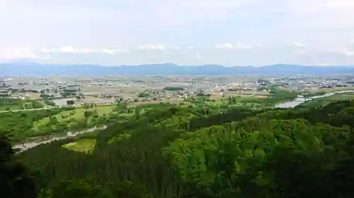 伊豆山神社 本宮の景色