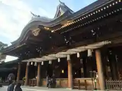 寒川神社の本殿