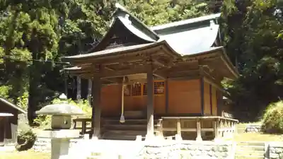 朝香神社の本殿・本堂