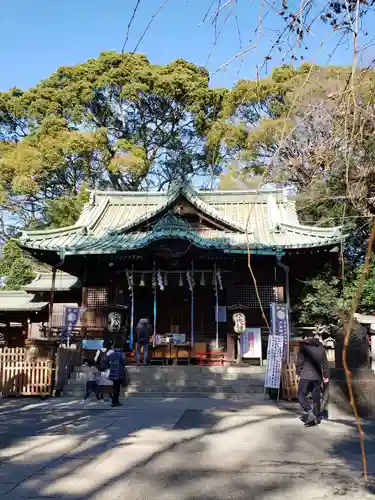 代々木八幡宮の本殿・本堂