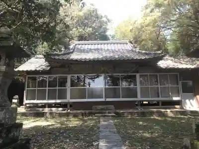 清水神社の本殿・本堂