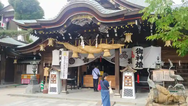 櫛田神社の本殿・本堂