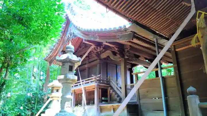 山崎神明社の本殿・本堂