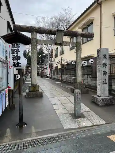 川越熊野神社の鳥居