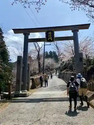 金峯神社(吉野町)の鳥居