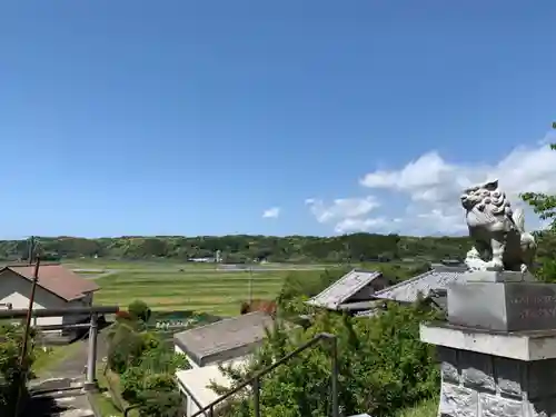 喜原神社の狛犬