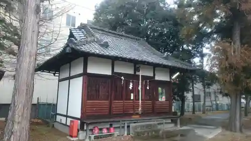 神明社の本殿