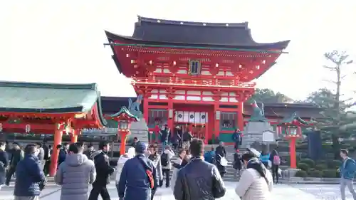 伏見稲荷大社の山門・神門