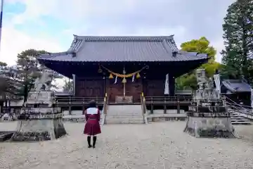八劔神社(西端八劔神社)の本殿・本堂