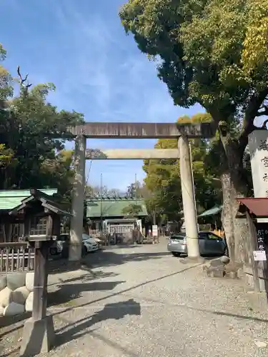 若宮神明社の鳥居