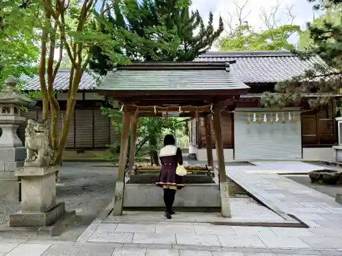 志式神社の手水舎