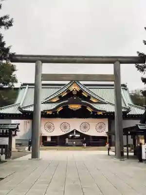 靖國神社の鳥居