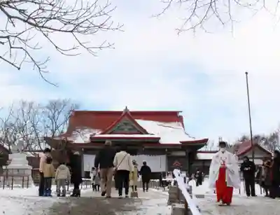 釧路一之宮 厳島神社の本殿・本堂