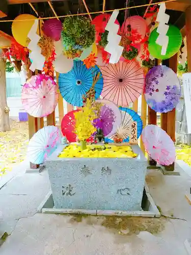 札幌諏訪神社の手水