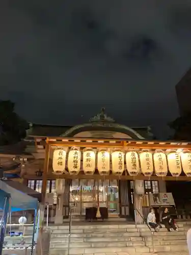 坐摩神社の本殿